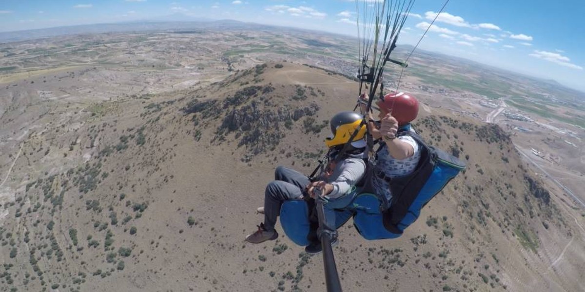 Kapadokya Yamaç Paraşütü - Paragliding 2