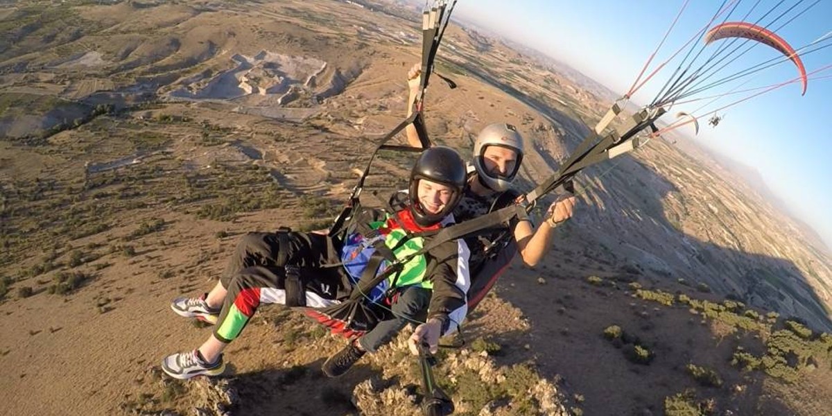 Kapadokya Yamaç Paraşütü - Paragliding 5